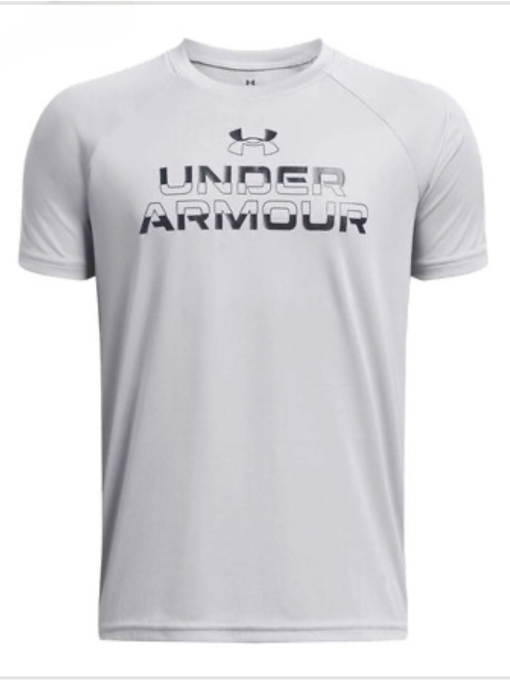 Under Armour Boys' Tech Split Wordmark Tee - Size YM